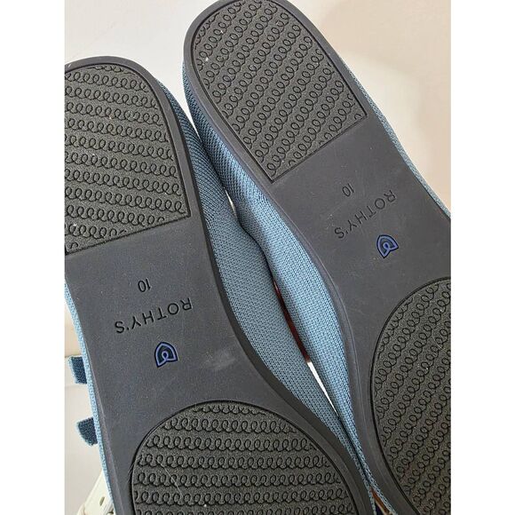 Rothy's The Double Buckle Mary Jane - Sky Size 10 NWOB - Picture 7 of 10